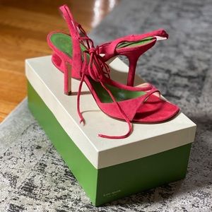 Kate Spade Ankle Tie Heels